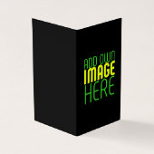 MODERNE BEARBEITBARE, EINFACHE TEMPLATE FÜR SCHWAR (Vorderseite)