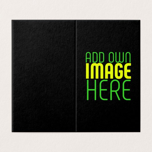 MODERNE BEARBEITBARE, EINFACHE TEMPLATE FÜR SCHWAR (Außenseite Aufgefaltet)