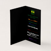 MODERNE BEARBEITBARE, EINFACHE TEMPLATE FÜR SCHWAR (Innenseite)