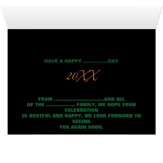 MODERNE BEARBEITBARE, EINFACHE TEMPLATE FÜR SCHWAR (Innenansicht Horizontal (Unten))