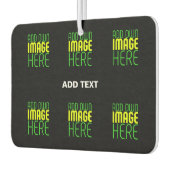 MODERNE BEARBEITBARE, EINFACHE TEMPLATE FÜR SCHWAR AUTOLUFTERFRISCHER (Links)