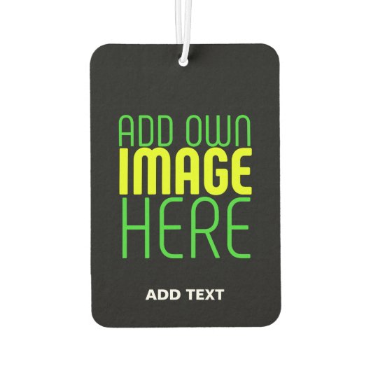 MODERNE BEARBEITBARE, EINFACHE TEMPLATE FÜR SCHWAR AUTOLUFTERFRISCHER (Rückseite)