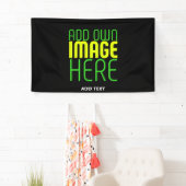 MODERNE BEARBEITBARE, EINFACHE TEMPLATE FÜR SCHWAR BANNER (Insitu)