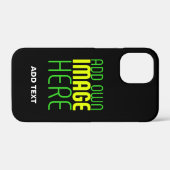 MODERNE BEARBEITBARE, EINFACHE TEMPLATE FÜR SCHWAR Case-Mate iPhone HÜLLE (Rückseite (Horizontal))