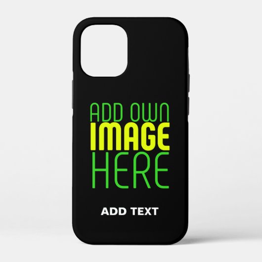MODERNE BEARBEITBARE, EINFACHE TEMPLATE FÜR SCHWAR Case-Mate iPhone HÜLLE (Rückseite)