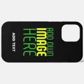 MODERNE BEARBEITBARE, EINFACHE TEMPLATE FÜR SCHWAR Case-Mate iPhone HÜLLE (Rückseite (Horizontal))