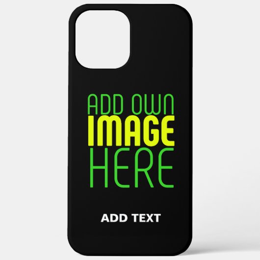 MODERNE BEARBEITBARE, EINFACHE TEMPLATE FÜR SCHWAR Case-Mate iPhone HÜLLE (Rückseite)