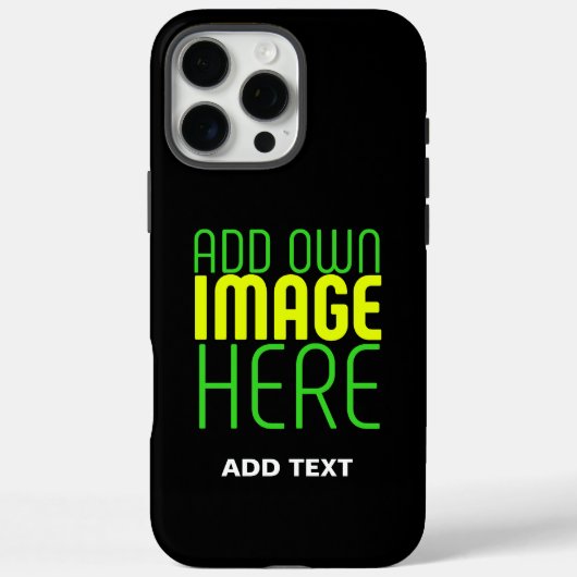 MODERNE BEARBEITBARE, EINFACHE TEMPLATE FÜR SCHWAR Case-Mate iPhone HÜLLE (Rückseite)