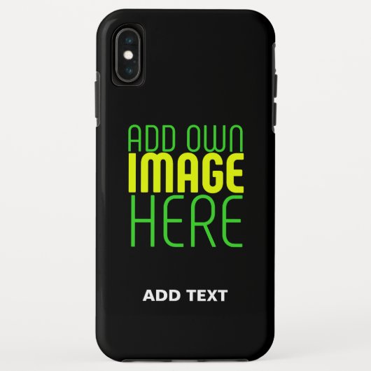 MODERNE BEARBEITBARE, EINFACHE TEMPLATE FÜR SCHWAR Case-Mate iPhone HÜLLE (Rückseite)