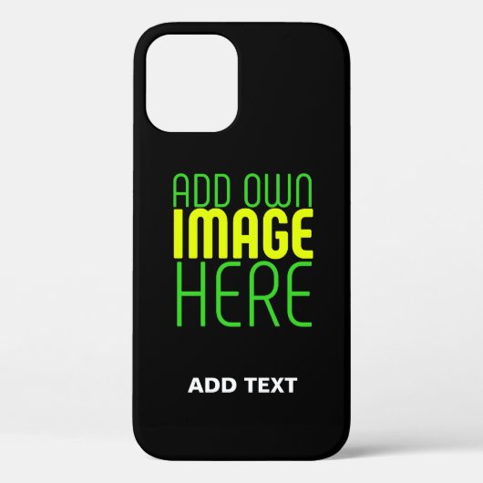MODERNE BEARBEITBARE, EINFACHE TEMPLATE FÜR SCHWAR Case-Mate iPhone HÜLLE (Rückseite)