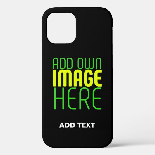 MODERNE BEARBEITBARE, EINFACHE TEMPLATE FÜR SCHWAR Case-Mate iPhone HÜLLE (Rückseite)