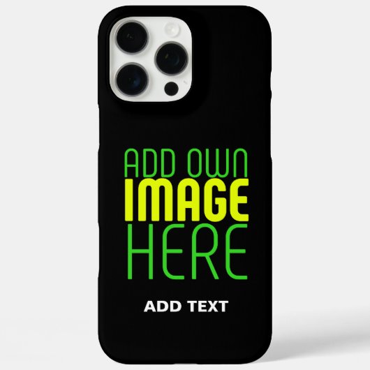 MODERNE BEARBEITBARE, EINFACHE TEMPLATE FÜR SCHWAR Case-Mate iPhone HÜLLE (Rückseite)