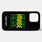 MODERNE BEARBEITBARE, EINFACHE TEMPLATE FÜR SCHWAR Case-Mate iPhone HÜLLE (Rückseite (Horizontal))