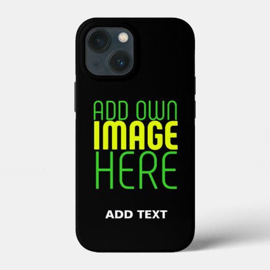 MODERNE BEARBEITBARE, EINFACHE TEMPLATE FÜR SCHWAR Case-Mate iPhone HÜLLE (Rückseite)