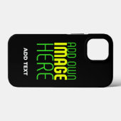 MODERNE BEARBEITBARE, EINFACHE TEMPLATE FÜR SCHWAR Case-Mate iPhone HÜLLE (Rückseite (Horizontal))