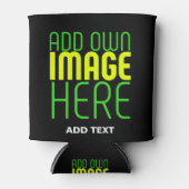 MODERNE BEARBEITBARE, EINFACHE TEMPLATE FÜR SCHWAR DOSENKÜHLER (Vorderseite)