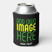 MODERNE BEARBEITBARE, EINFACHE TEMPLATE FÜR SCHWAR DOSENKÜHLER (Kanne Rückseite)