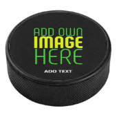 MODERNE BEARBEITBARE, EINFACHE TEMPLATE FÜR SCHWAR EISHOCKEY PUCK (3/4)