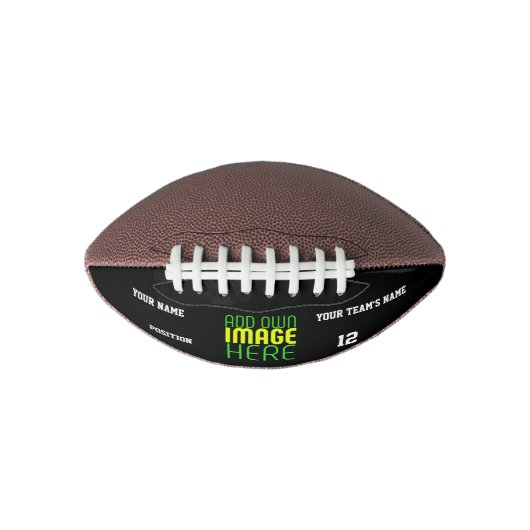 MODERNE BEARBEITBARE, EINFACHE TEMPLATE FÜR SCHWAR FOOTBALL (Vorderseite)