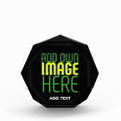 MODERNE BEARBEITBARE, EINFACHE TEMPLATE FÜR SCHWAR FOTOBLOCK (Vorderseite)