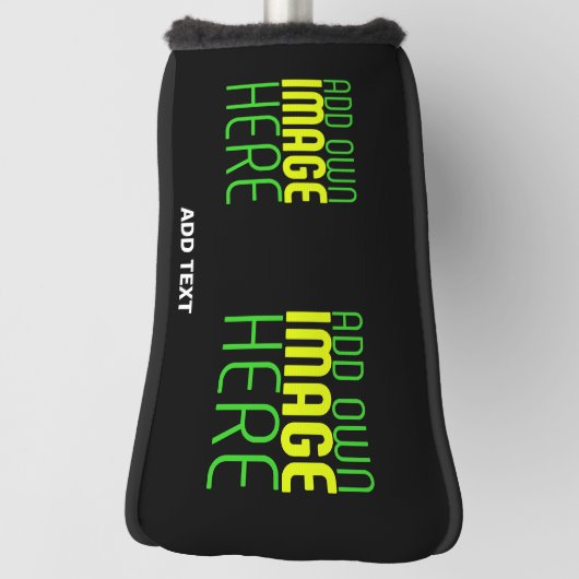 MODERNE BEARBEITBARE, EINFACHE TEMPLATE FÜR SCHWAR GOLF HEADCOVER (Rotieren 90)