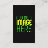 MODERNE BEARBEITBARE, EINFACHE TEMPLATE FÜR SCHWAR HINWEISKARTE (Rückseite)