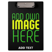 MODERNE BEARBEITBARE, EINFACHE TEMPLATE FÜR SCHWAR KLEMMBRETT (Vorderseite)