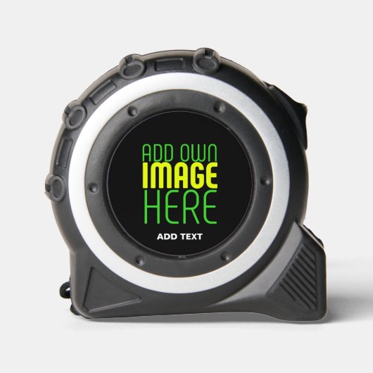 MODERNE BEARBEITBARE, EINFACHE TEMPLATE FÜR SCHWAR MAßBAND (Vorderseite)