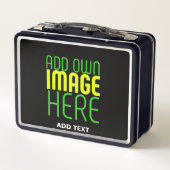 MODERNE BEARBEITBARE, EINFACHE TEMPLATE FÜR SCHWAR METALL BROTDOSE (Rückseite)