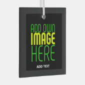 MODERNE BEARBEITBARE, EINFACHE TEMPLATE FÜR SCHWAR ORNAMENT AUS GLAS (Vorderseite Rechts)