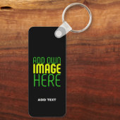 MODERNE BEARBEITBARE, EINFACHE TEMPLATE FÜR SCHWAR SCHLÜSSELANHÄNGER (Rückseite)