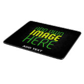 MODERNE BEARBEITBARE, EINFACHE TEMPLATE FÜR SCHWAR SCHNEIDEBRETT (Ecke)