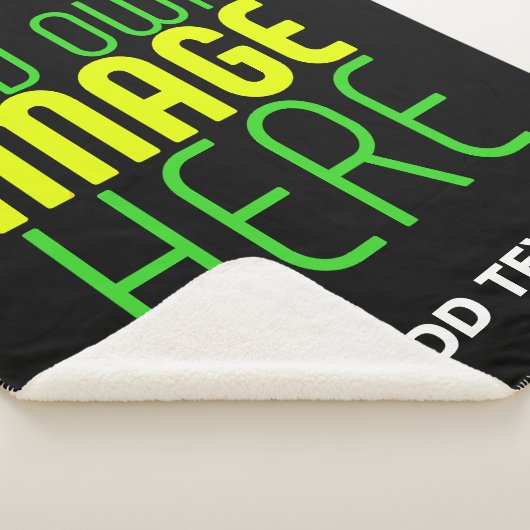 MODERNE BEARBEITBARE, EINFACHE TEMPLATE FÜR SCHWAR SHERPADECKE (3/4)