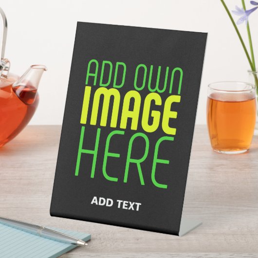 MODERNE BEARBEITBARE, EINFACHE TEMPLATE FÜR SCHWAR SOCKELSCHILD (In Situ)