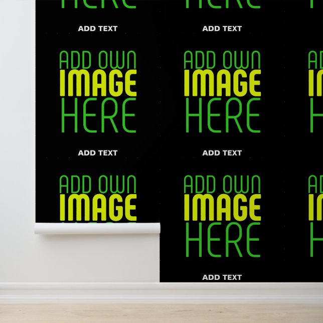 MODERNE BEARBEITBARE, EINFACHE TEMPLATE FÜR SCHWAR TAPETE (Anwendung)