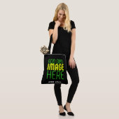 MODERNE BEARBEITBARE, EINFACHE TEMPLATE FÜR SCHWAR TASCHE (Am Model)