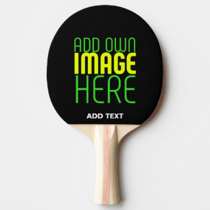 MODERNE BEARBEITBARE, EINFACHE TEMPLATE FÜR SCHWAR TISCHTENNIS SCHLÄGER