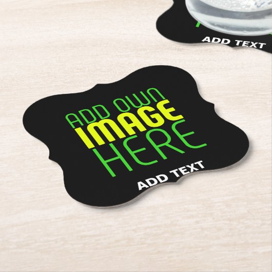 MODERNE BEARBEITBARE, EINFACHE TEMPLATE FÜR SCHWAR UNTERSETZER (angewinkelt)