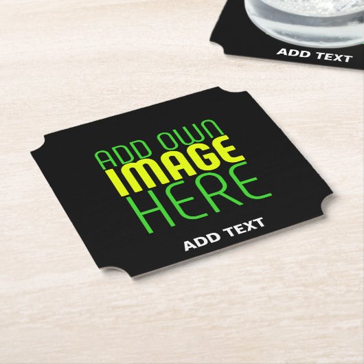 MODERNE BEARBEITBARE, EINFACHE TEMPLATE FÜR SCHWAR UNTERSETZER (angewinkelt)