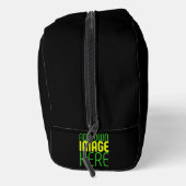 MODERNE BEARBEITBARE, EINFACHE TEMPLATE FÜR SCHWAR WASCHBEUTEL (Rechts)