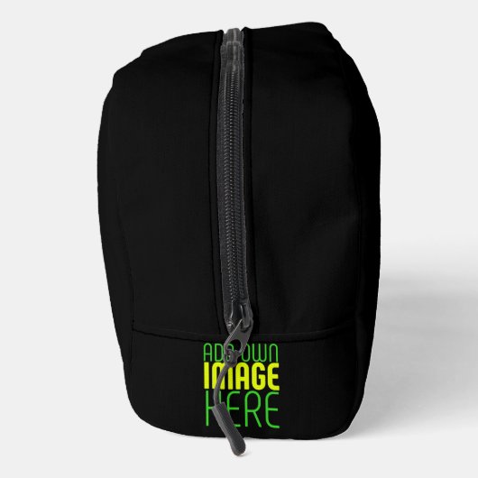 MODERNE BEARBEITBARE, EINFACHE TEMPLATE FÜR SCHWAR WASCHBEUTEL (Rechts)