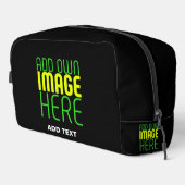 MODERNE BEARBEITBARE, EINFACHE TEMPLATE FÜR SCHWAR WASCHBEUTEL (Rechte Ecke)