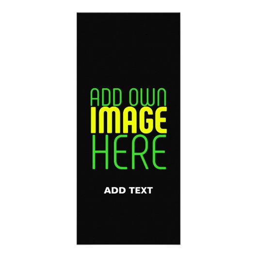 MODERNE BEARBEITBARE, EINFACHE TEMPLATE FÜR SCHWAR WERBEKARTE (Hinten)