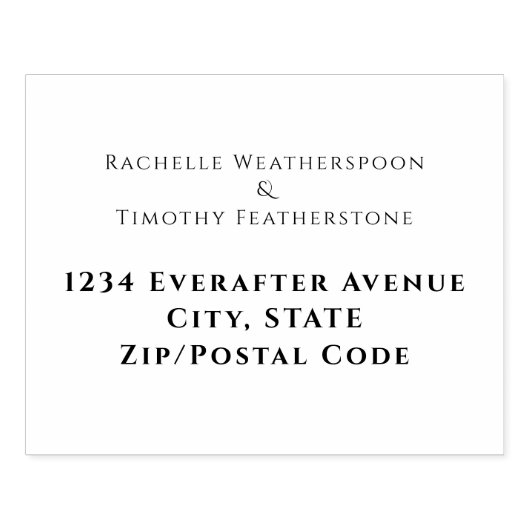 Moderne bearbeitbare Hochzeitsstiftung Gummistempel (Prägung)