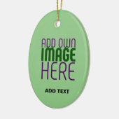 MODERNE BEARBEITBARE MINT GRÜNE BILDTEMPLATE KERAMIK ORNAMENT (Links)