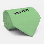 MODERNE BEARBEITBARE MINT GRÜNE BILDTEMPLATE KRAWATTE (Gerollt)