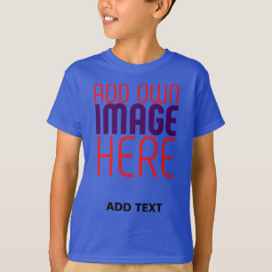 MODERNE BEARBEITBARE TIEFE KÖNIGLICHE BILD-TEXT-VO T-Shirt