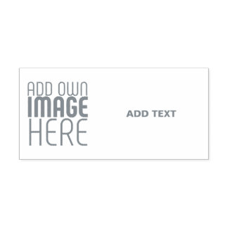 MODERNE BEARBEITBARE WEIßE BILD-TEXTVORLAGE GRAU PERMASTEMPEL