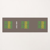 MODERNE BEARBEITUNG EINFACHE KAFFEBILDTEMPLATE YOGAMATTE (Rückseite (Horizontal))