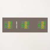 MODERNE BEARBEITUNG EINFACHE KAFFEBILDTEMPLATE YOGAMATTE (Vorderseite (Horizontal))